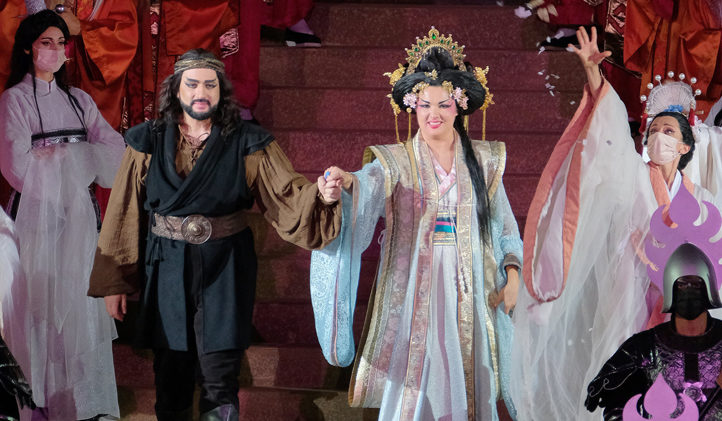 Turandot Verona 2021 Yusif Eyvazov y Anna Netrebko