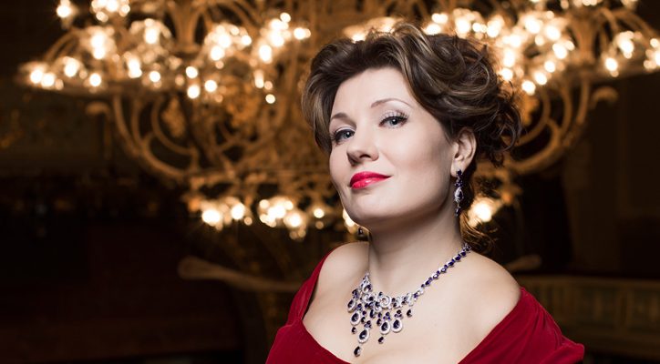 La soprano Marina Rebeka